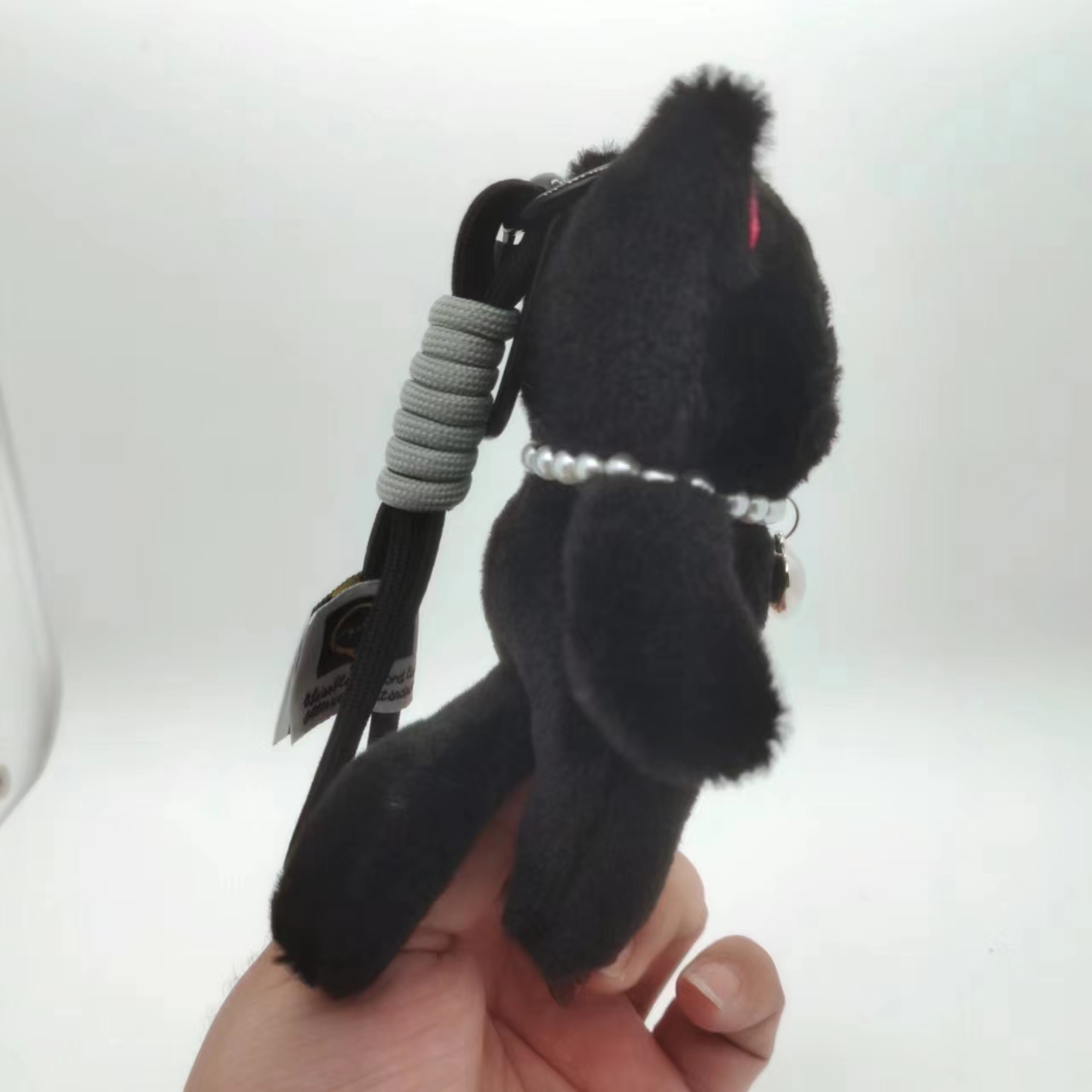 15cm Kawaii Pink Cat Plush Key - đánh giá và giá Car Accessories Girly