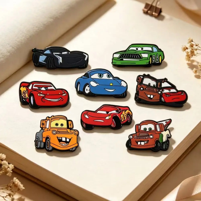 8pcs Set Movie Badge Cute Cart - đánh giá và giá Car Accessories Toy