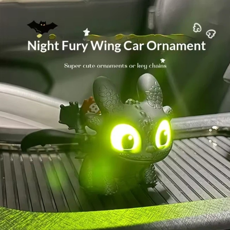 Genuine Cute Glowing Toothless - đánh giá và giá Car Accessories Papar