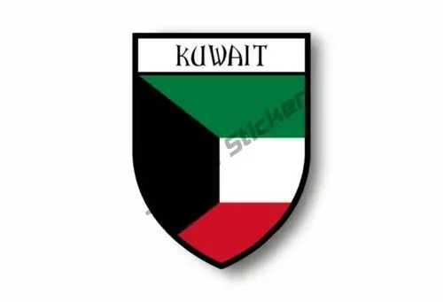 Kuwait Bản Đồ Với Lá Cờ Vinyl  - đánh giá và giá Car Accessories Kuwait