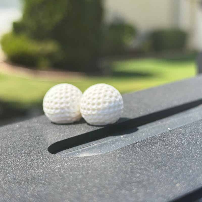 Golf Ball Style Tire Valve Ste - đánh giá và giá Steering Wheel Cover