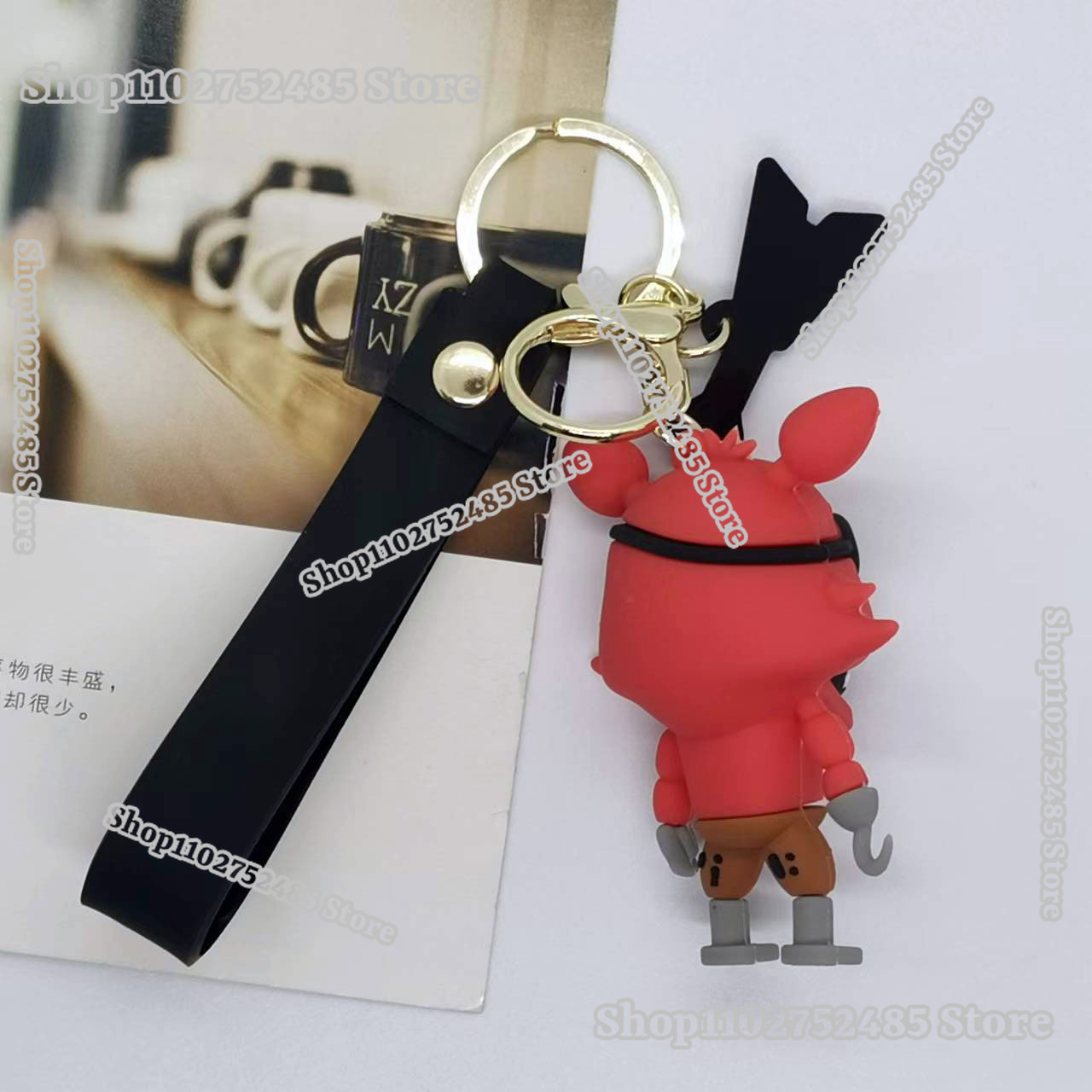 5pcs Cartoon Anime FNAF Figure - đánh giá và giá Car Accessories Papar
