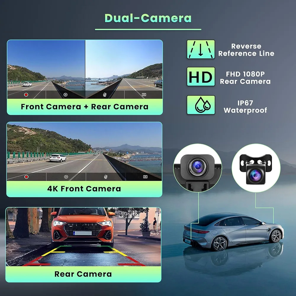 Carplay DashCam Dash Cam Front - đánh giá và giá Car Dash Cam