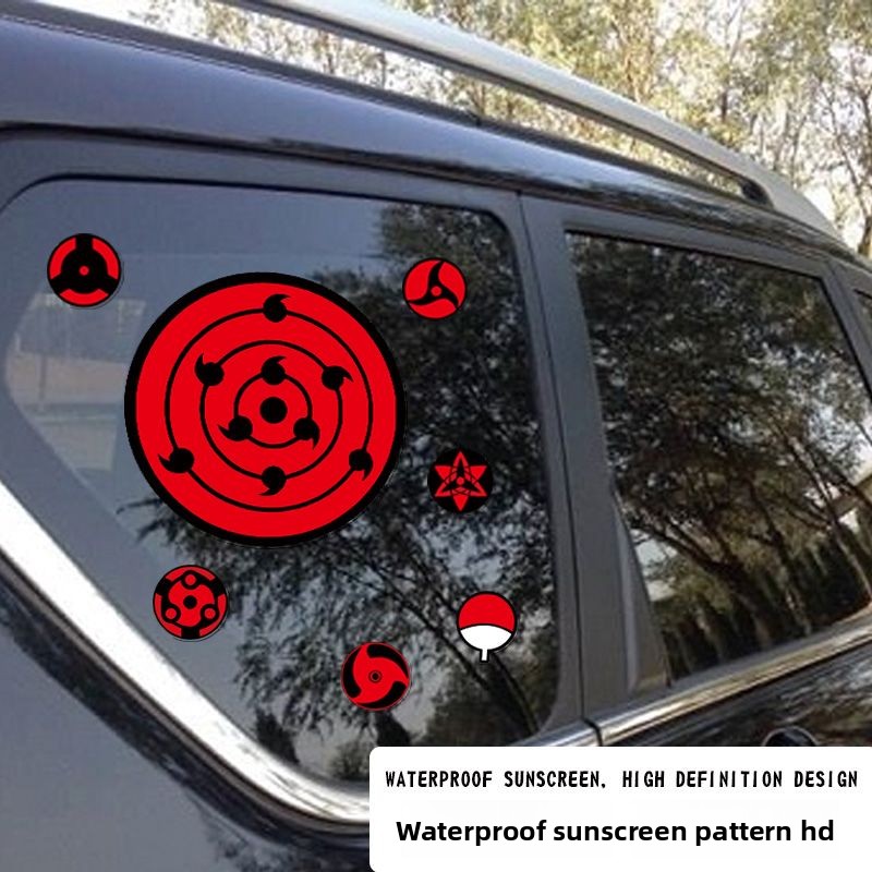 Sharingan Eye Die-cut Sticker  - đánh giá và giá Car Accessories Workshop