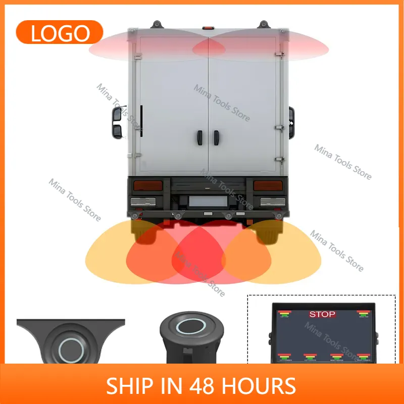 6 Sensor OSD Waterproof Parkin - đánh giá và giá Parking Sensor Reverse