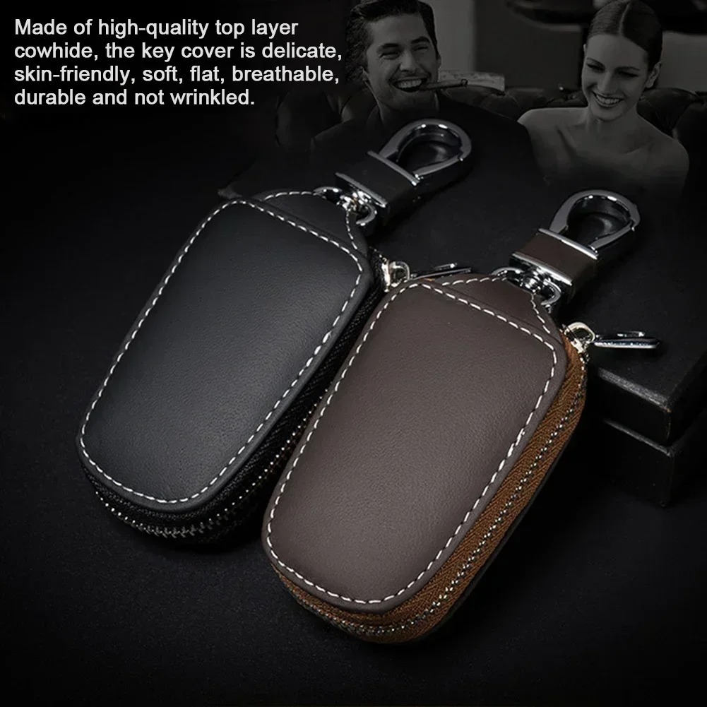 Car Soft Leather Key Case Key  - đánh giá và giá Car Key Signal Blocker