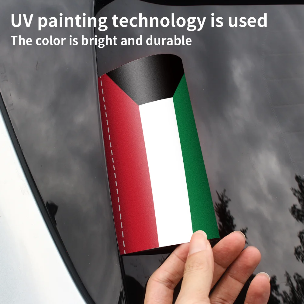 Kuwait Flag Car Sticker Waterp - đánh giá và giá Car Accessories Kuwait