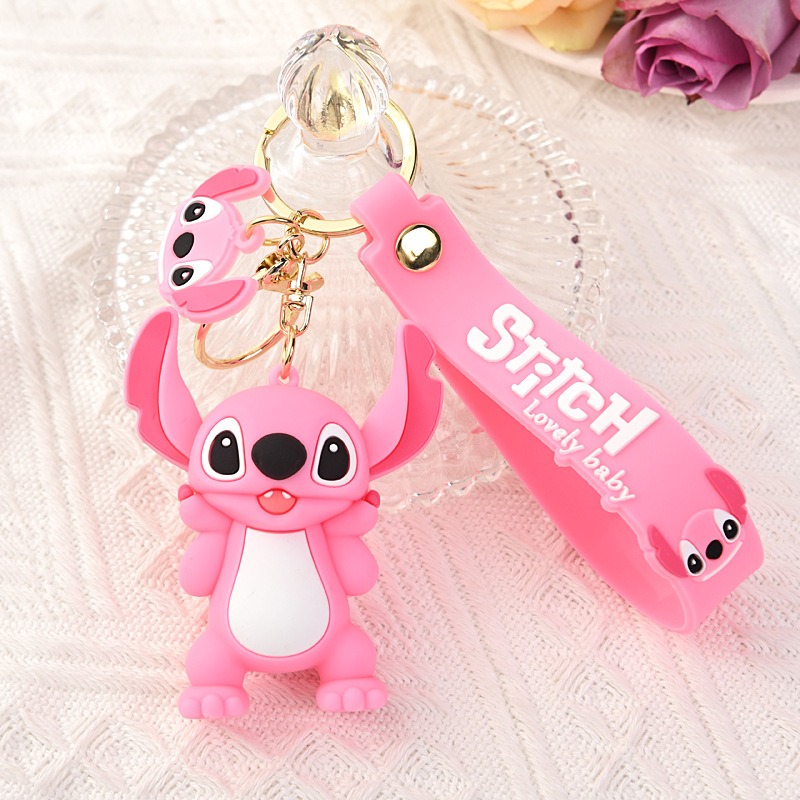 Kawaii Lilo & Stitch Toys Keyc - đánh giá và giá Car Accessories Girly