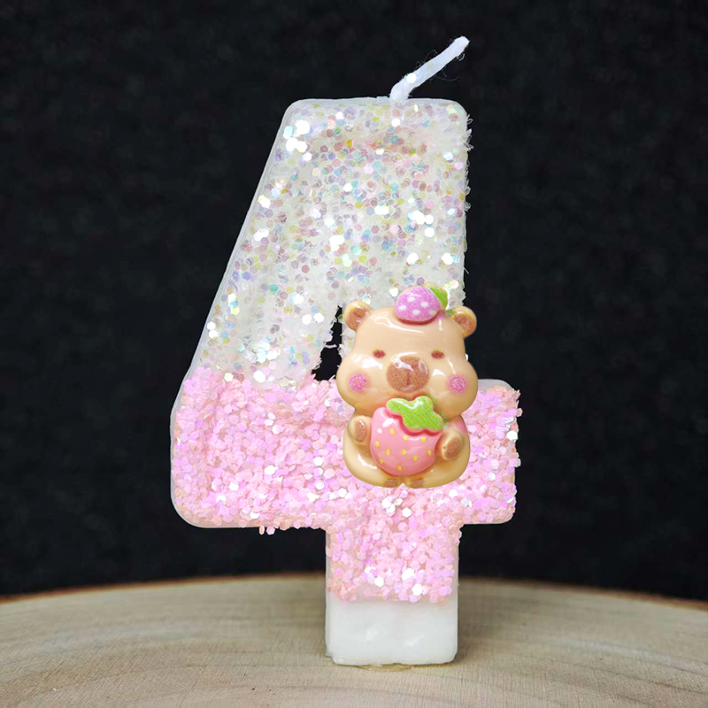 New Capybara Candles Cake Deco - đánh giá và giá Car Accessories Girly
