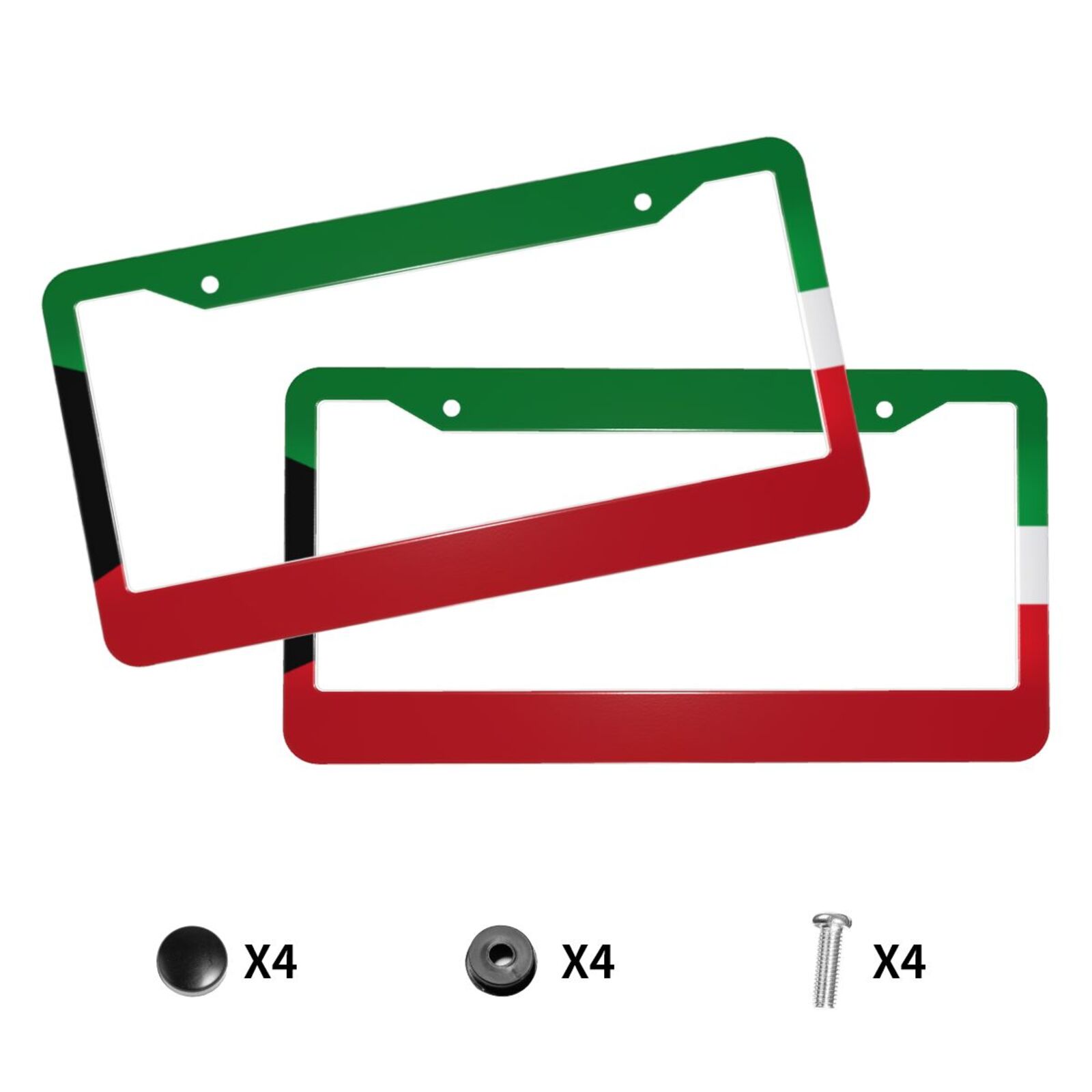 Kuwait Flag Pattern Universal  - đánh giá và giá Car Accessories Kuwait