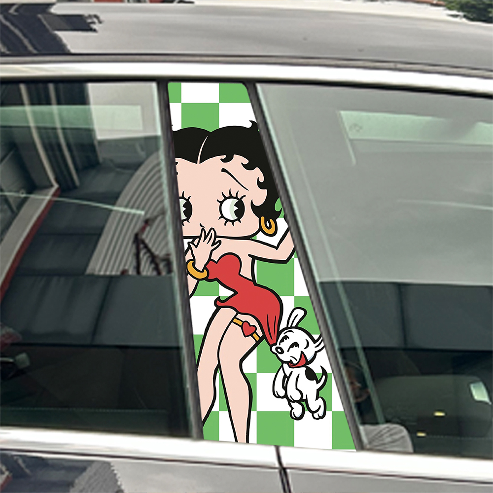 2pcs Anime Cute LSweet Lovely  - đánh giá và giá Car Accessories Girly