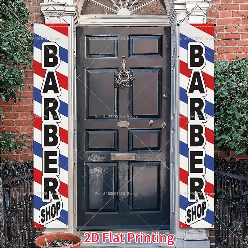 2D Barber Shop Text Logo Door  - đánh giá và giá Car Accessories Girly