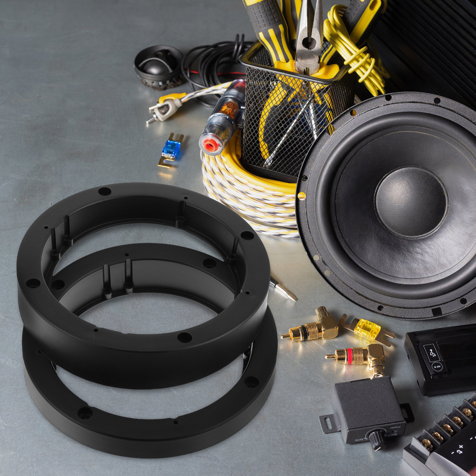 2Pcs Plastic Car Door Speakers - đánh giá và giá Car Accessories Shop
