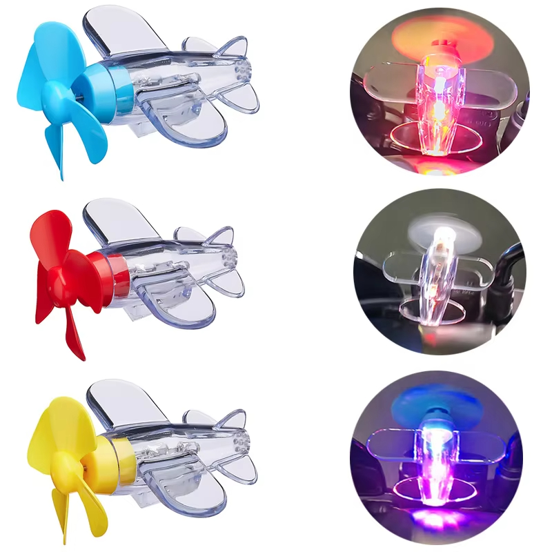 Wind Powered LED Airplane Orna - đánh giá và giá Car Accessories Papar