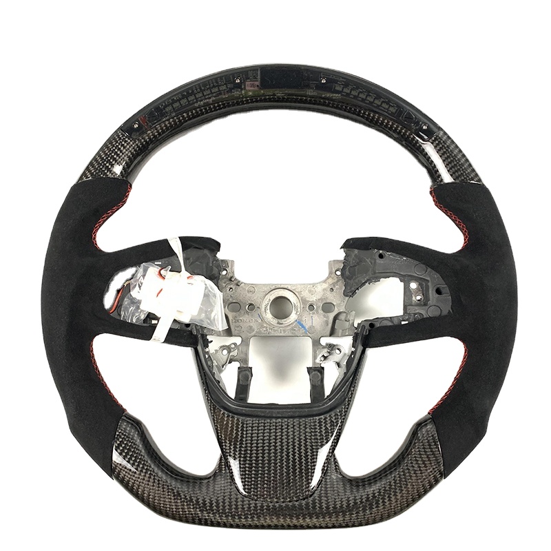 Custom Car Interior LED Carbon - đánh giá và giá Steering Wheel Cover