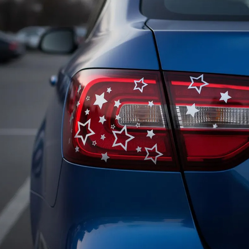 Holographic Star Car Stickers  - đánh giá và giá Car Accessories Girly