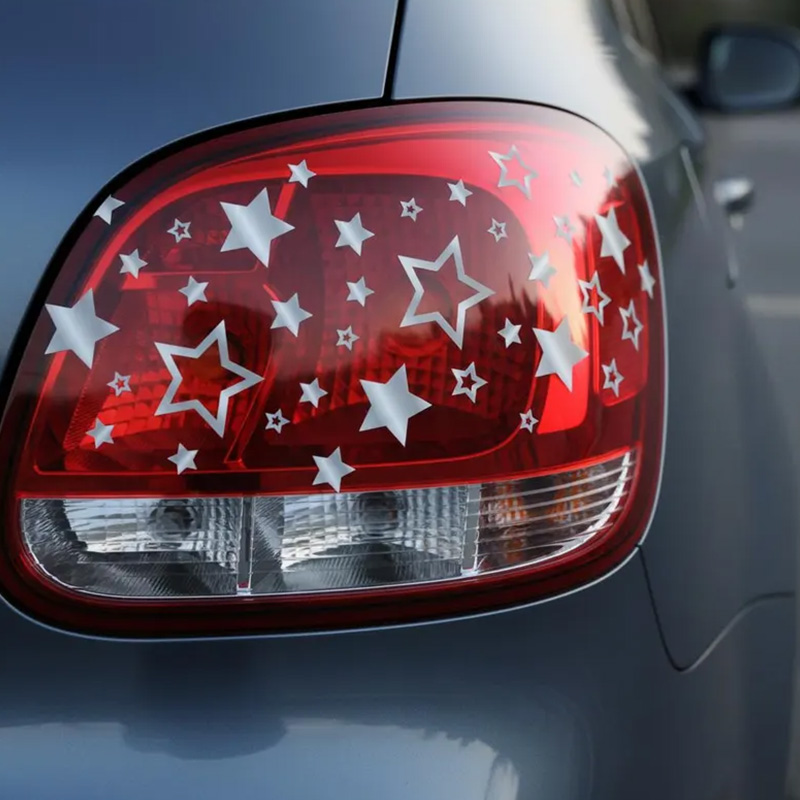 Holographic Star Car Stickers  - đánh giá và giá Car Accessories Girly