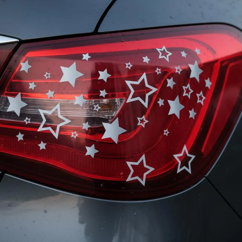 Holographic Star Car Stickers  - đánh giá và giá Car Accessories Girly