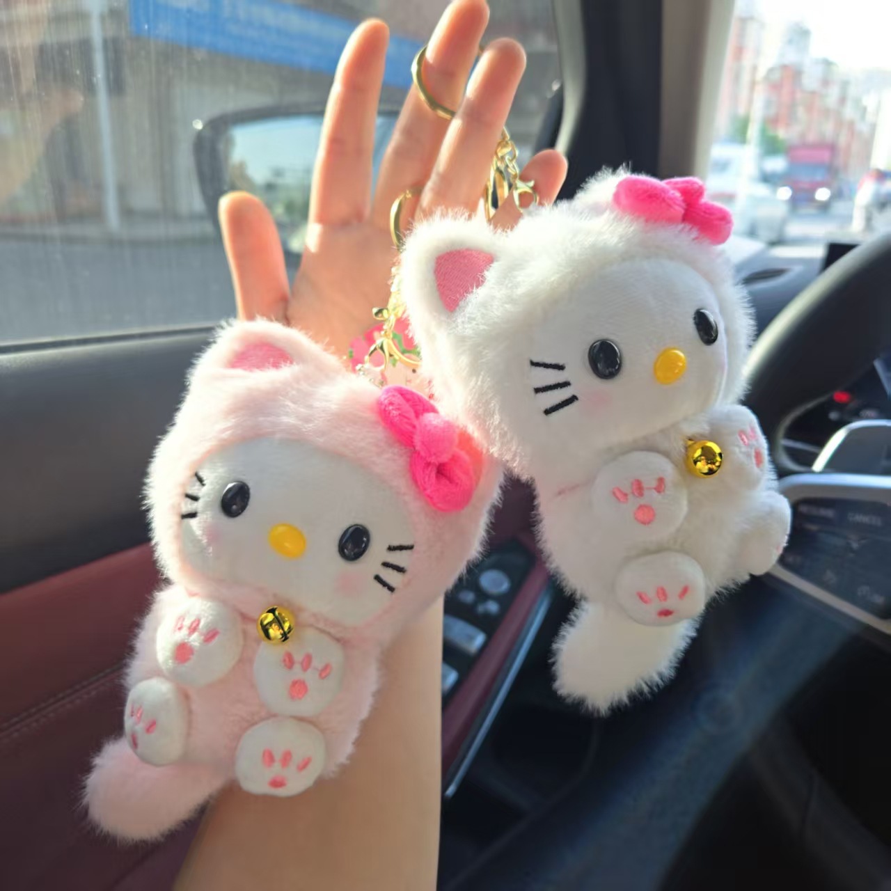 Kawaii HelloKitty Bell Cat Pen - đánh giá và giá Car Accessories Papar