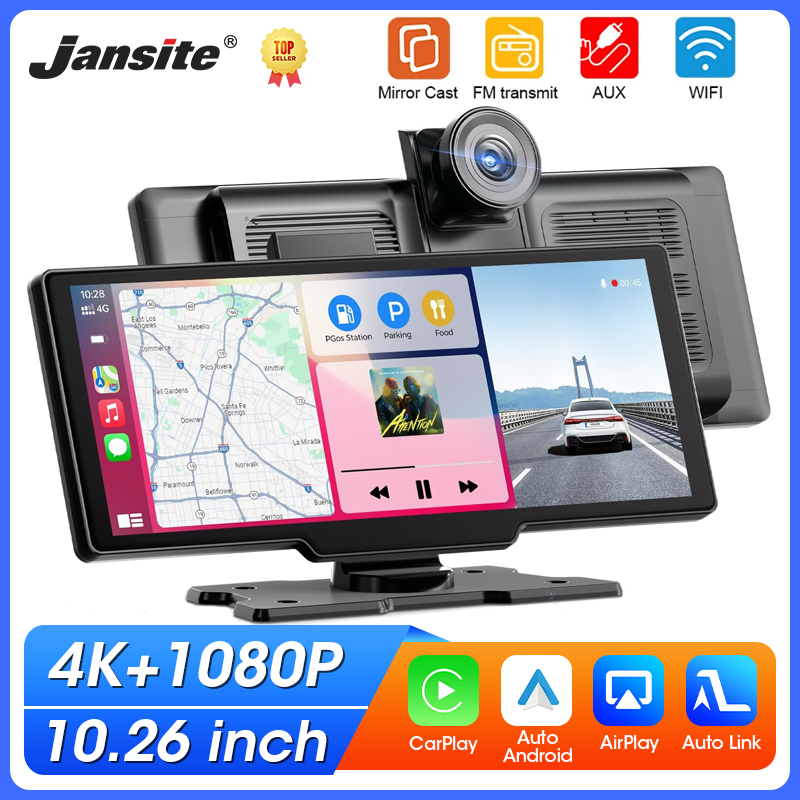 Portable 10.26'' Dash Cam Wire - đánh giá và giá Car Dash Cam