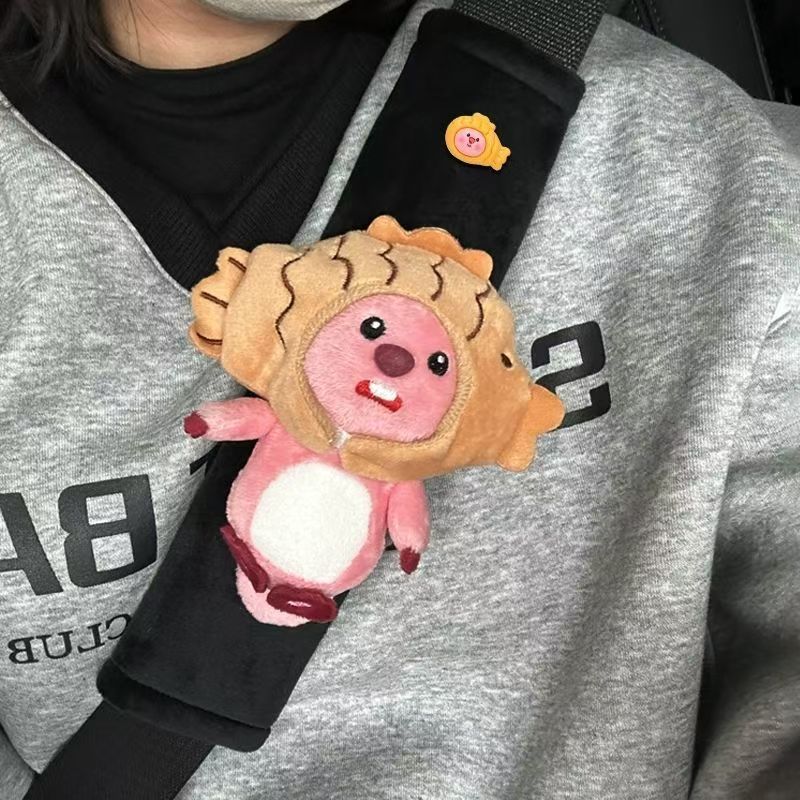 Car Seat Belt Decoration Plush - đánh giá và giá Car Accessories Girly