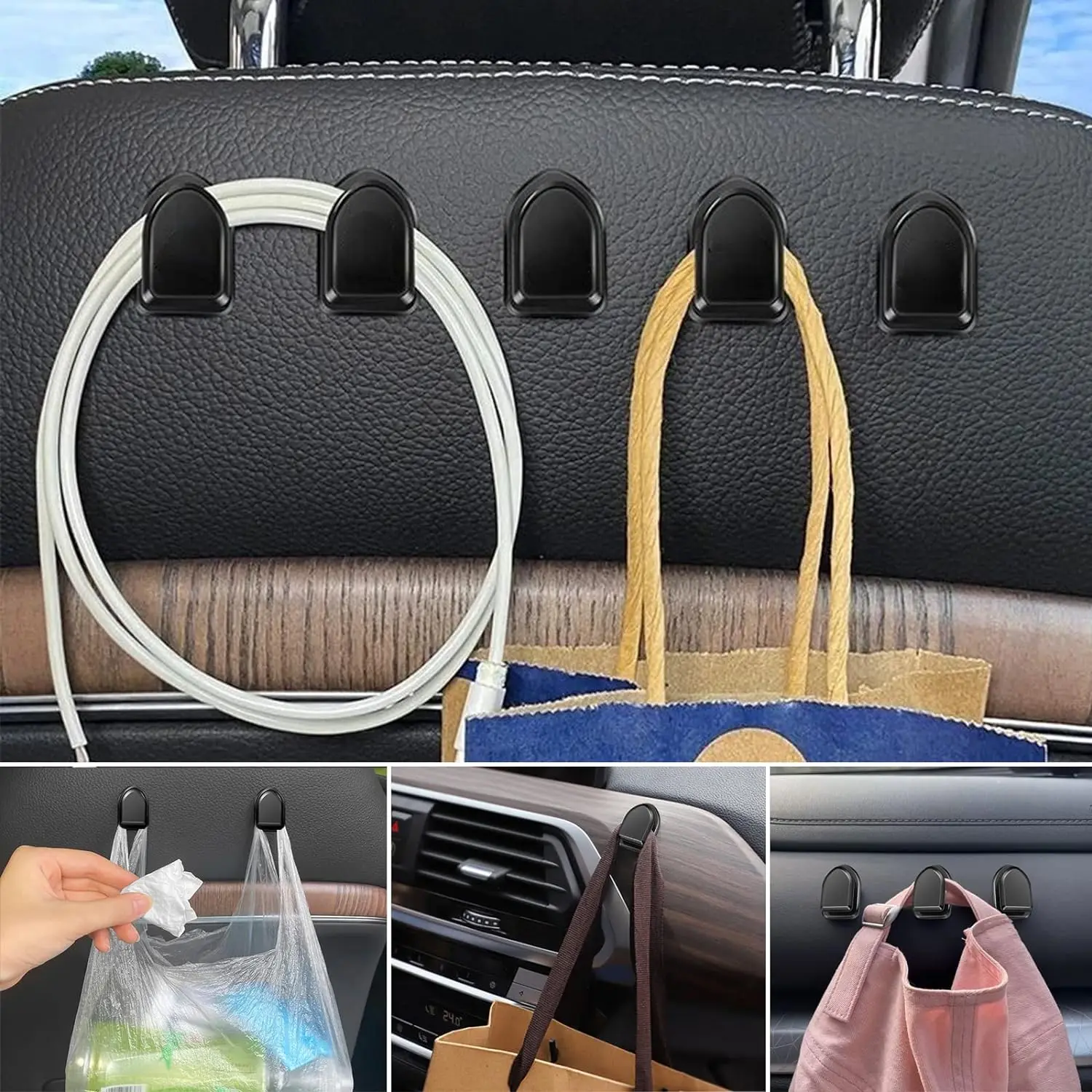 Mini Car Hooks Interior Storag - đánh giá và giá Car Accessories Papar