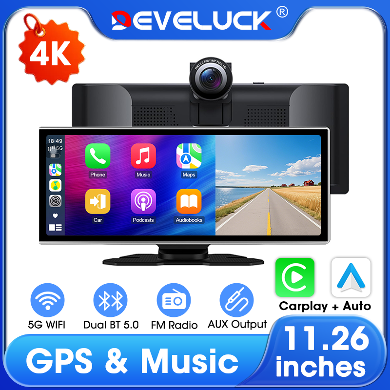 11.26 inch 4K Dash Cam Wireles - đánh giá và giá Car Dash Cam
